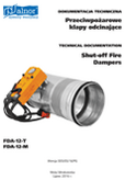 Technical documentation - Shut-off fire dampers FDA12