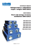 User's Manual - Heat recovery units HRU-ERGO