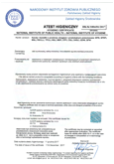 Гигиенический сертификат - Предварительно изолированные воздуховоды и фитинги IZOL-System - оцинкованные